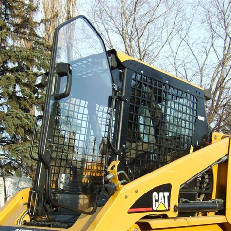 cat skid steer door replacement